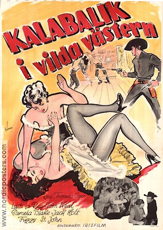The Daltons´ Women 1950 movie poster Lash Larue Ladies