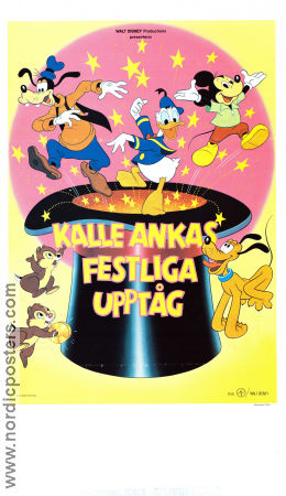 Kalle Ankas festliga upptåg 1985 movie poster Kalle Anka