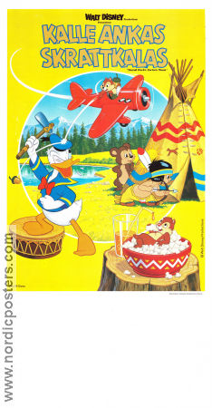 Donald Duck´s Cartoon Mania 1985 poster Kalle Anka
