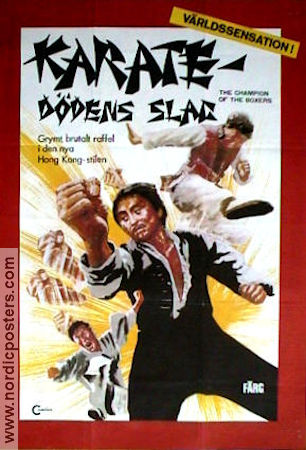 The Champion of the Boxers 1972 movie poster Chern Lie Piin Country: Hong Kong Martial arts Asia