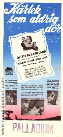 To Each His Own 1946 movie poster Olivia de Havilland John Lund Mary Anderson Mitchell Leisen