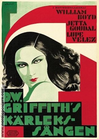 Lady of the Pavements 1929 movie poster Lupe Velez D W Griffith