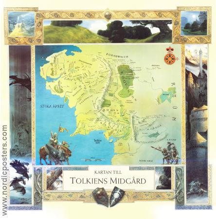 Kartan till Tolkiens midgård 2002 poster Writer: JRR Tolkien Find more: Lord of the Rings