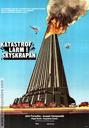 Terror on the 40th Floor 1974 poster John Forsythe Jerry Jameson