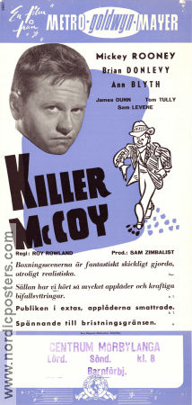 Killer McCoy 1947 poster Mickey Rooney Roy Rowland