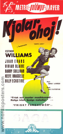 Skirts Ahoy! 1952 movie poster Esther Williams Joan Evans Vivian Blaine Sidney Lanfield Musicals