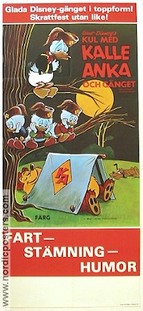 Donald Duck´s Summer Magic 1977 poster Kalle Anka