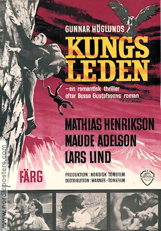 Kungsleden 1965 movie poster Gunnar Höglund Documentaries
