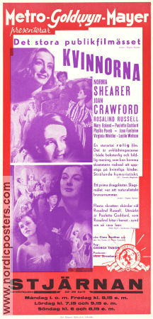 The Women 1939 movie poster Norma Shearer Joan Crawford Rosalind Russell George Cukor