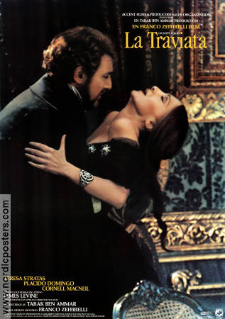 La Traviata 1982 poster Teresa Stratas Franco Zeffirelli