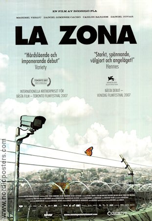 La Zona 2007 movie poster Daniel Giménez Cacho Daniel Tovar Alan Chavez Rodrigo Pla Spain Country: Mexico