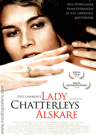 Lady Chatterley 2006 movie poster Marina Hands Jean-Louis Coulloch Hippolyte Girardot Pascale Ferran Writer: DH Lawrence