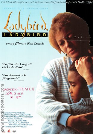 Ladybird Ladybird 1994 movie poster Crissy Rock Vladimir Vega Ken Loach