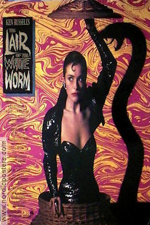 The Lair of the White Worm 1988 movie poster Amanda Donohoe Ken Russell