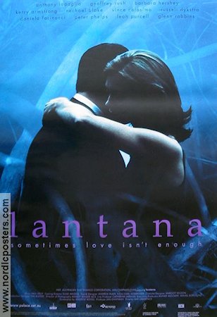 Lantana 2001 movie poster Anthony LaPaglia Country: Australia