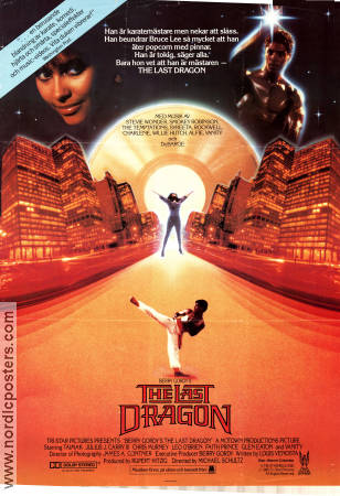 The Last Dragon 1985 movie poster Taimak Vanity Christopher Murney Michael Schultz Martial arts
