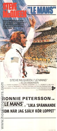 Le Mans 1971 poster Steve McQueen Lee H Katzin