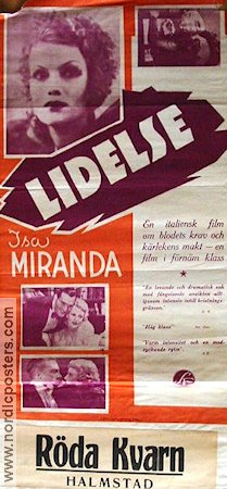 La signora di tutti 1936 movie poster Isa Miranda