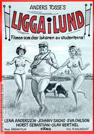 Ligga i Lund 1983 movie poster Anders Tosse School Find more: Skåne