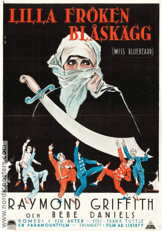 Miss Bluebeard 1925 poster Raymond Griffith Frank Tuttle