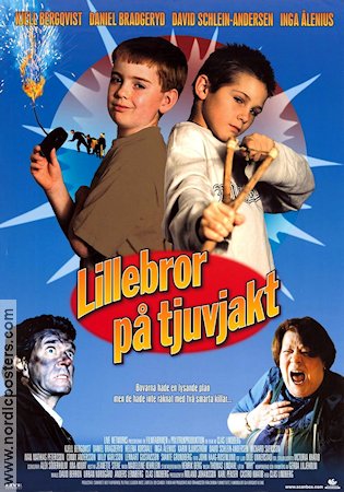 Lillebror på tjuvjakt 2003 movie poster Kjell Bergqvist