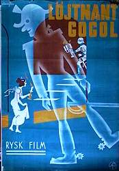 Porucik kize 1935 movie poster Alexandr Fajncimmer Russia