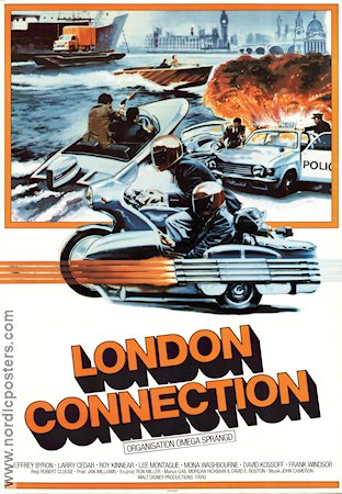 London Connection 1979 movie poster Jeffrey Byron Robert Clouse Motorcycles