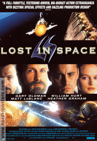 Lost in Space 1998 poster Matt LeBlanc Stephen Hopkins