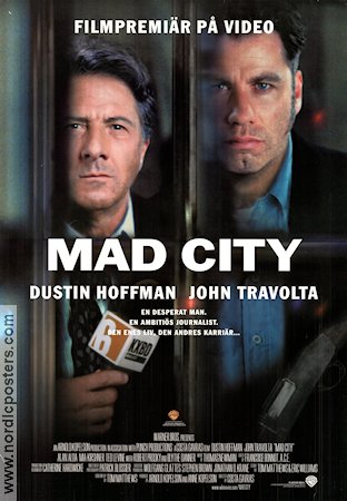Mad City 1997 poster Dustin Hoffman Costa-Gavras