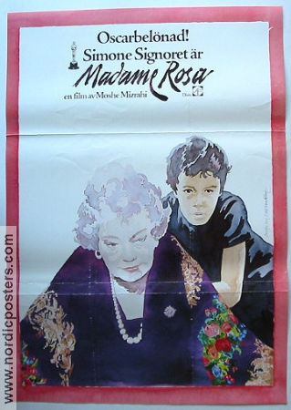 La vie devant soi 1977 movie poster Simone Signoret Michal Bat-Adam Samy Ben-Youb Moshé Mizrahi