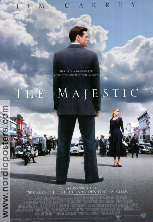 The Majestic 2001 poster Jim Carrey Frank Darabont