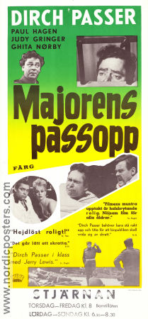 Majorens oppasser 1964 movie poster Dirch Passer Judy Gringer Paul Hagen& Sven Methling Denmark