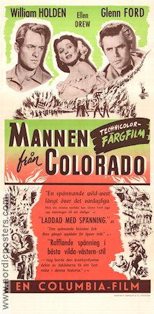 The Man From Colorado 1948 poster William Holden Henry Levin