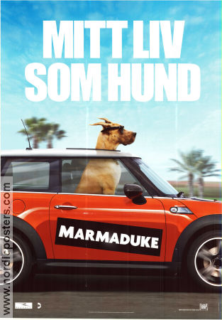 Marmaduke 2010 movie poster Owen Wilson Judy Greer Lee Pace Dogs Cars and racing
