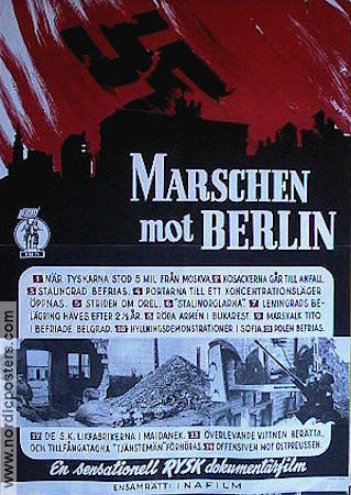 Marschen mot Berlin 1950 movie poster War
