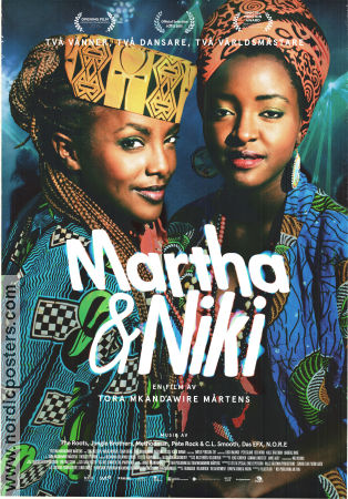 Martha and Niki 2015 movie poster Martha Nabwire Nikki Tsaposs Tora Mårtens Documentaries Dance
