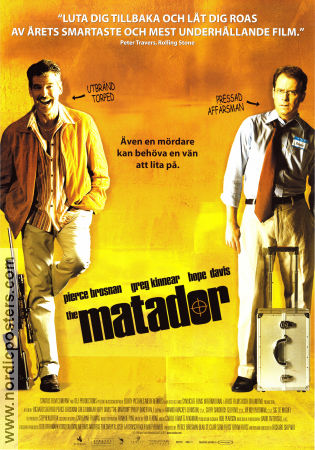The Matador 2005 movie poster Pierce Brosnan Greg Kinnear Hope Davis Richard Shepard