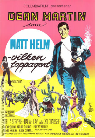 The Silencers 1966 movie poster Dean Martin Stella Stevens Cyd Charisse Phil Karlson Agents