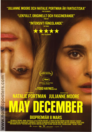 May December 2023 movie poster Natalie Portman Chris Tenzis Charles Melton Todd Haynes