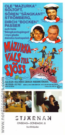 Piger til sös 1977 movie poster Ole Söltoft Dirch Passer Helle Merete Sörensen Finn Henriksen Denmark