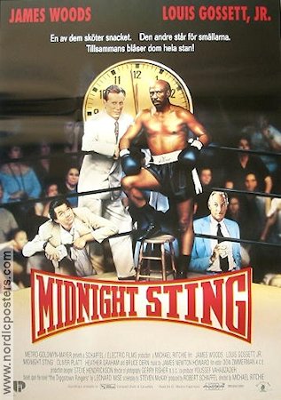 Midnight Sting 1992 poster James Woods
