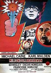 Billion Dollar Brain 1968 movie poster Michael Caine Agents