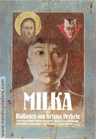 Milka: Elokuva tabuista 1980 movie poster Irma Huntus Leena Suomu Matti Turunen Rauni Mollberg Finland Religion