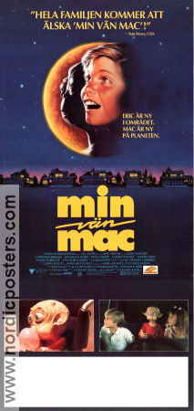 Mac and Me 1988 movie poster Christine Ebersole Jonathan Ward Stewart Raffill