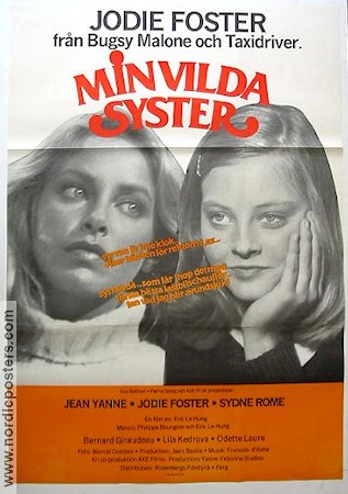 Stop Calling me Baby 1978 movie poster Jodie Foster