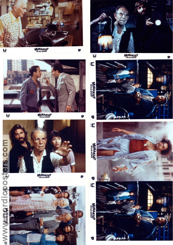 Batteries not included 1987 large lobby cards Hume Cronyn Matthew Robbins