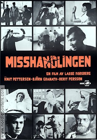 Misshandlingen 1969 movie poster Knut Pettersen Lasse Forsberg