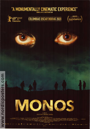 Monos 2019 movie poster Sofia Buenaventura Julian Giraldo Karen Quintero Alejandro Landes