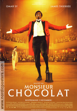 Chocolat 2016 movie poster Omar Sy James Thierrée Clotilde Hesme Circus