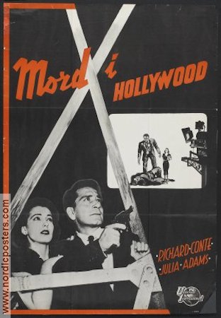 Hollywood Story 1951 movie poster Richard Conte Julia Adams